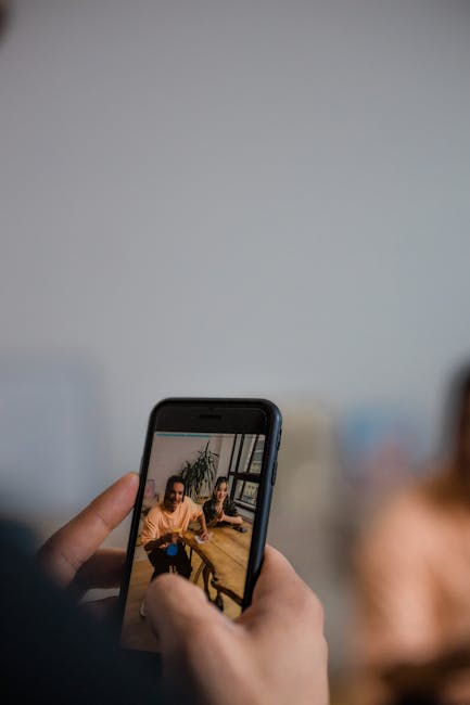 2. Smartphone camera shot