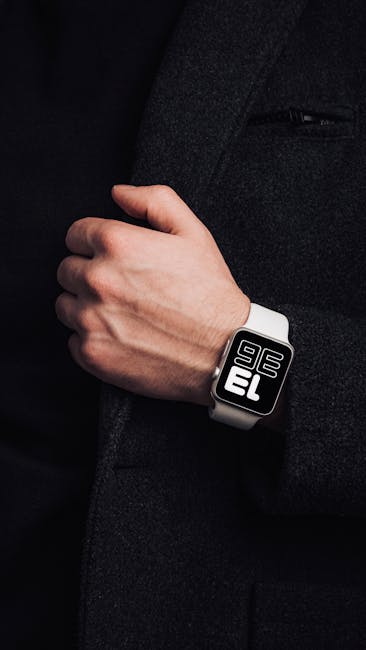 Smartwatch on wrist