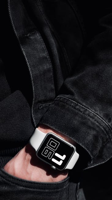 Smartwatch on wrist