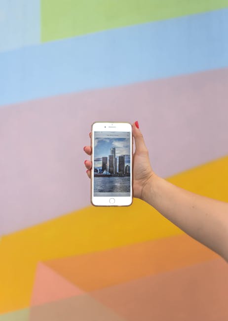 Vibrant phone display