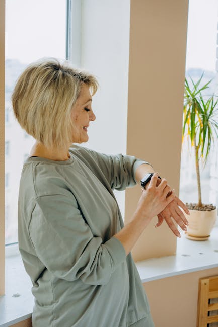 2. Smartwatch on wrist