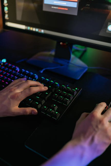 * Gaming Laptop Setup