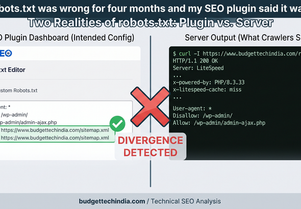 My robots.txt was wrong for 4 months, AIOSEO said it was fine